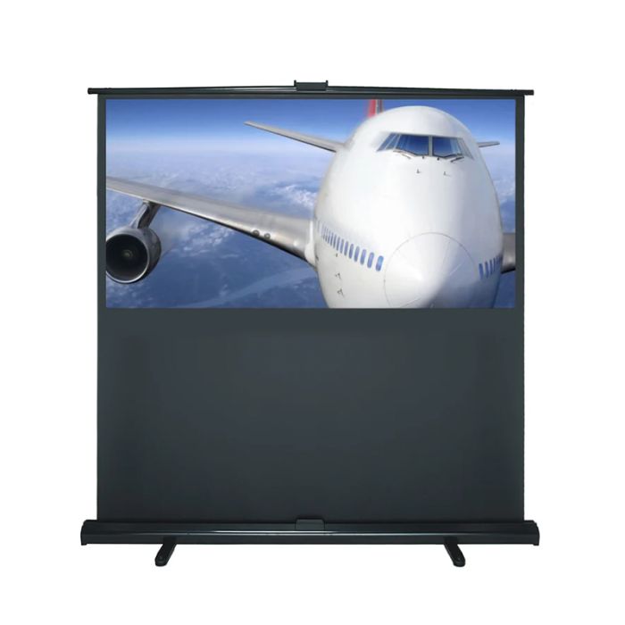 Nearly New - Sapphire 92" SFL200WSFP Manual Portable Pull-Up Projector Screen main product photo