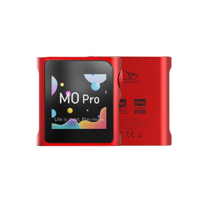 Shanling M0 Pro Lightweight and Compact Hi-Res Digital Audio Player - Red main product photo