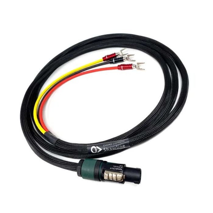 Chord Shawline Spades to Speakon Subwoofer Cable main product photo