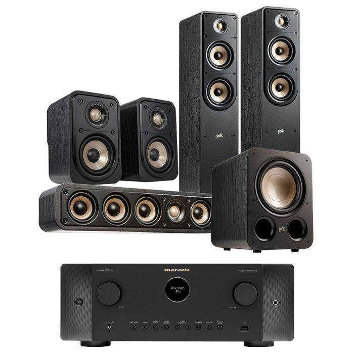 Marantz Cinema 60 DAB AV Receiver with Polk Signature Elite 5.1 AV Pack main product photo