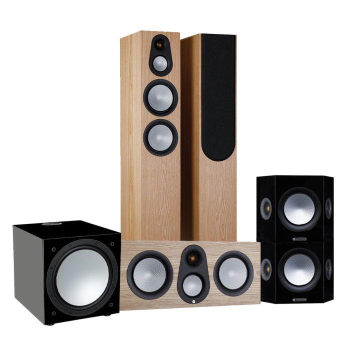 Monitor Audio Silver 7G 300 5.1 Cinema Pack - Ash main product photo
