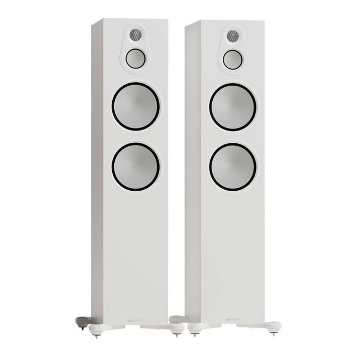 Monitor Audio Silver 500 8G Floorstanding Speakers - Satin White main product photo