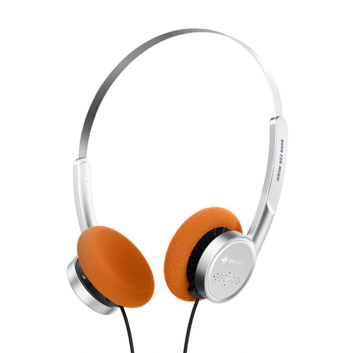 FiiO Snowsky Wind On-ear Wired Semi-open Headphones - Silver main product photo