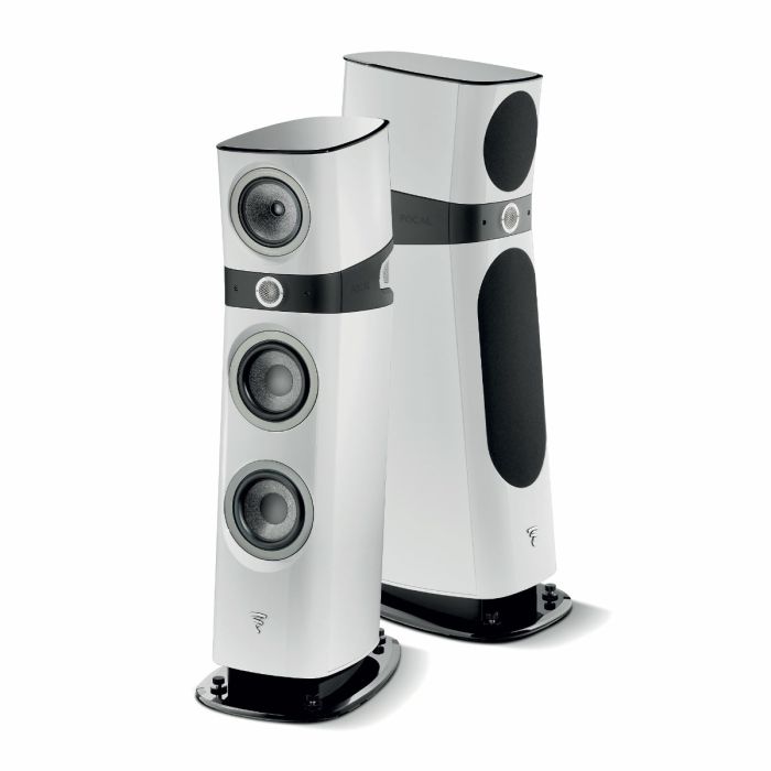 Focal Sopra N°2 High End Floorstanding Speakers - White main product photo
