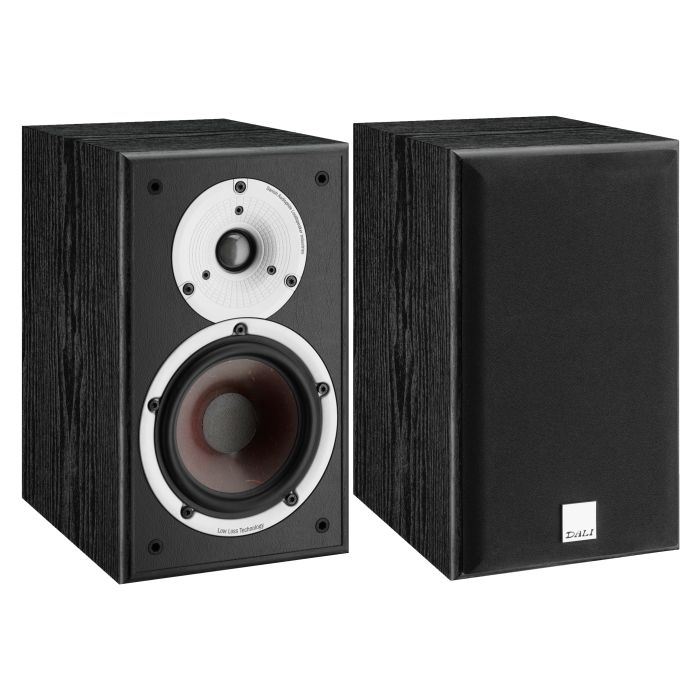 Dali SPEKTOR 2 Bookshelf Speakers - Black Ash (Vinyl) main product photo