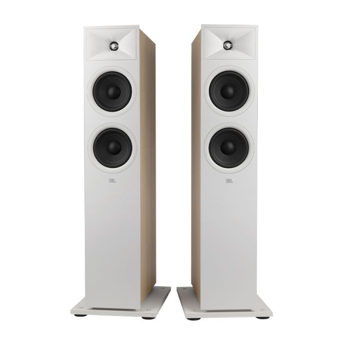 JBL Stage 260F Floorstanding Speakers - Latte White main product photo