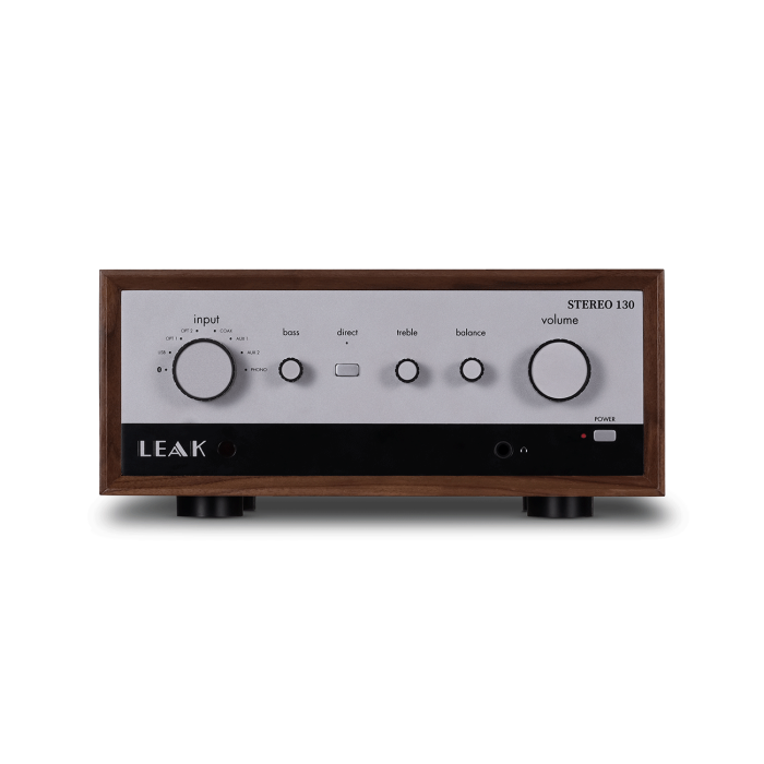 LEAK Stereo 130 Integrated Amplifier with DAC - Walnut main product photo