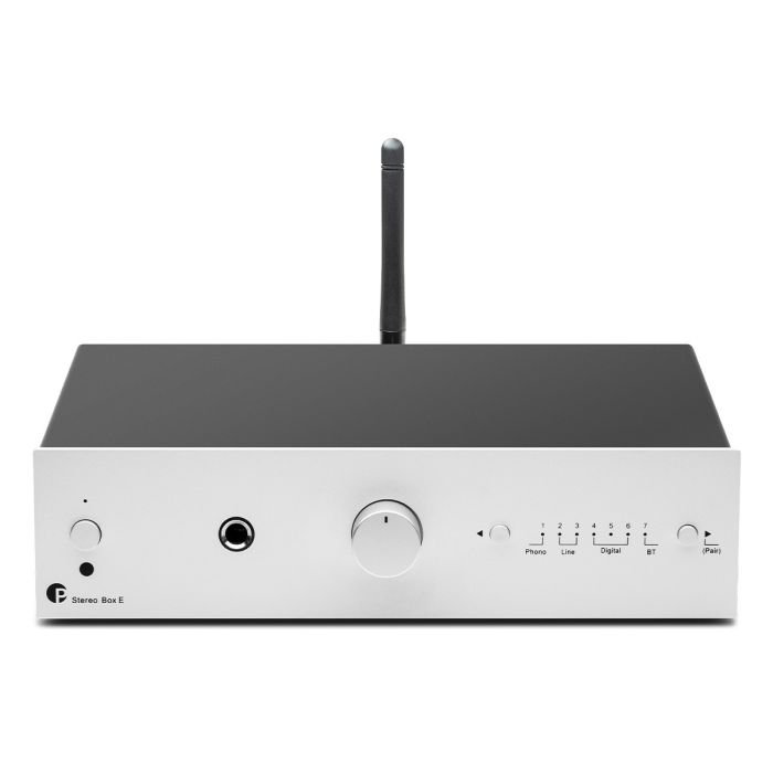 Pro-Ject Stereo Box E Integrated Amplifier - Silver main product photo