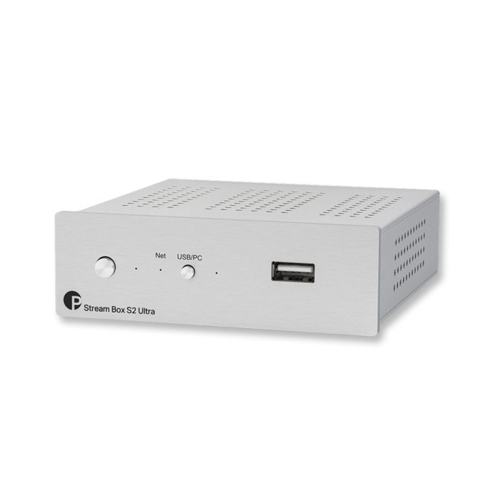 Pro-Ject Stream Box S2 Ultra Network Streamer - Silver main product photo