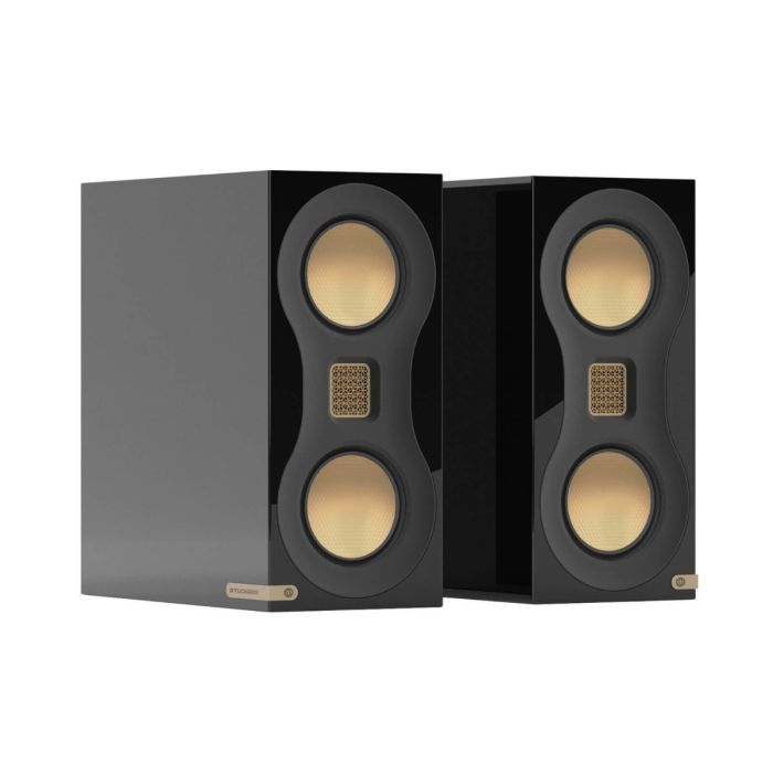 Monitor Audio Studio 89 Bookshelf Speakers - Black main product photo