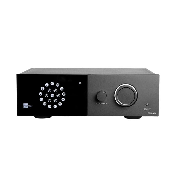 Nearly New - Lyngdorf TDAI-1120 2-Channel Streaming Amplifier - Matte Black main product photo