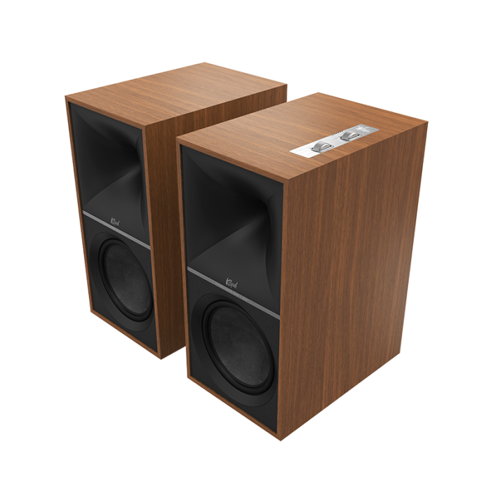 Klipsch The Nines Powered Speakers - Walnut main product photo