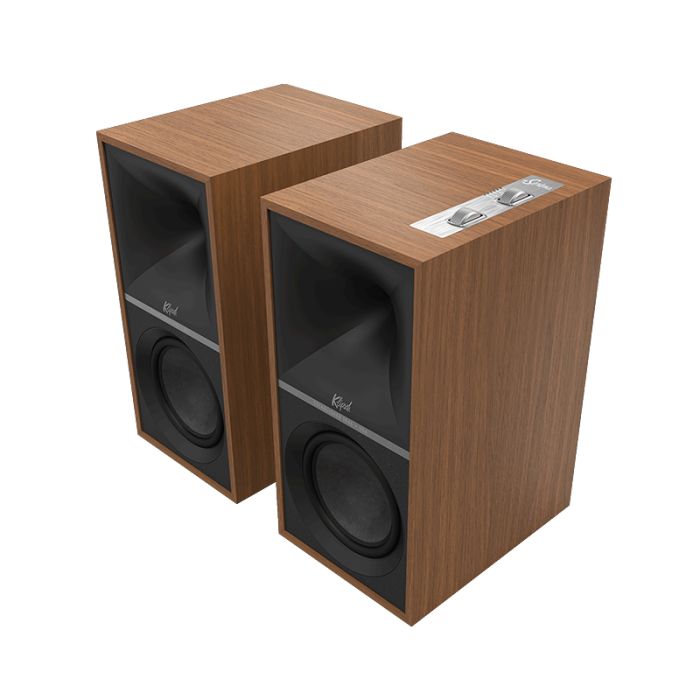 Manufacturer Refurbished - Klipsch The Sevens Powered Speakers - Walnut main product photo