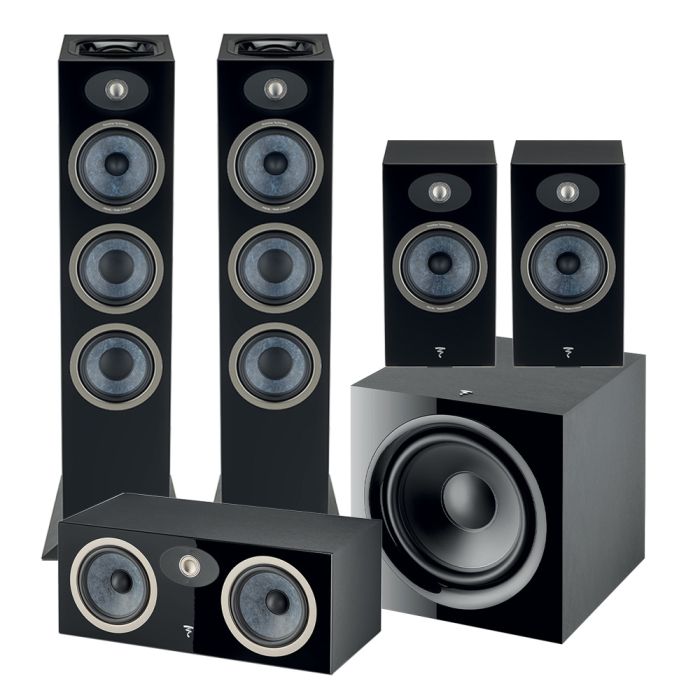 Focal Theva 5.1 AV Speaker Pack - Black main product photo