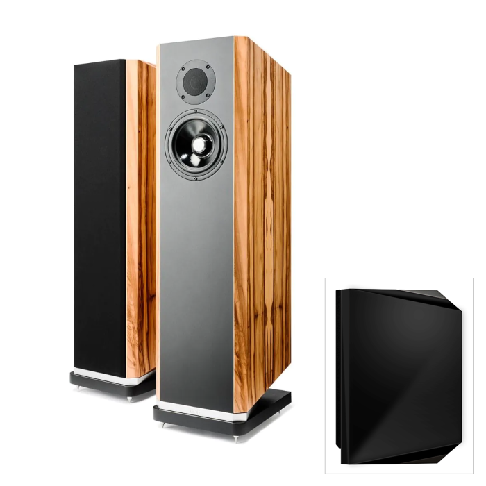 Kudos Titan 606 Floorstanding Speakers - Black Gloss main product photo