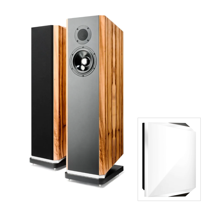 Kudos Titan 606 Floorstanding Speakers - White Gloss main product photo