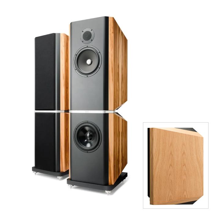 Kudos Titan 808 Reference Floorstanding Speakers - Natural Oak main product photo