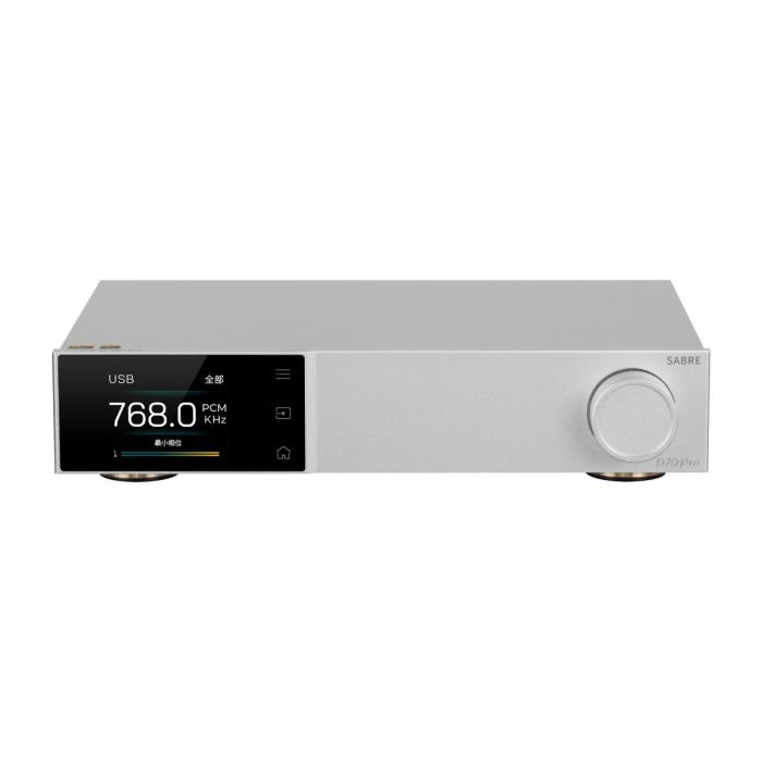 Topping D70 Pro SABRE DAC - Silver main product photo