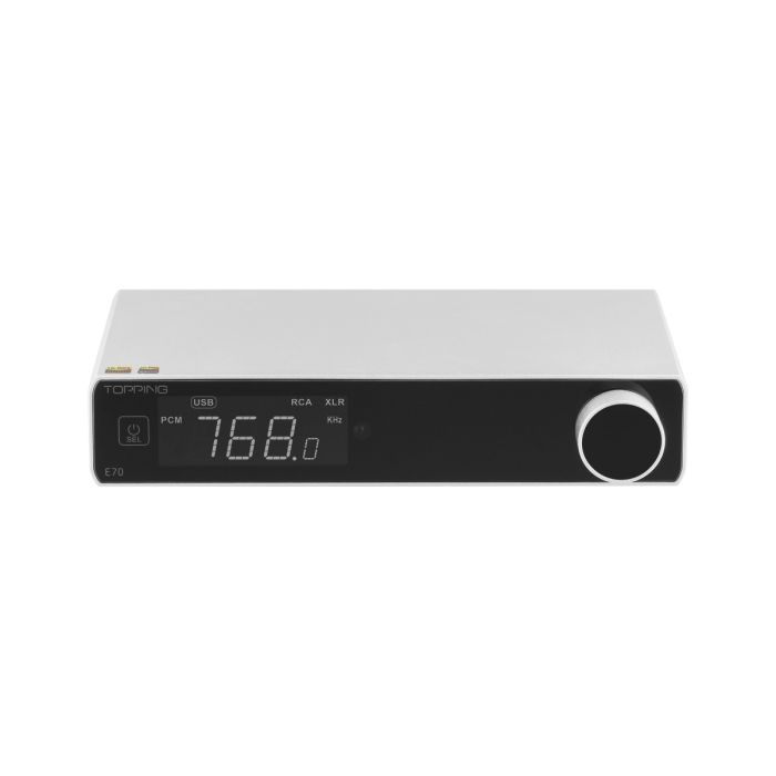 Topping E70 DAC - Silver main product photo