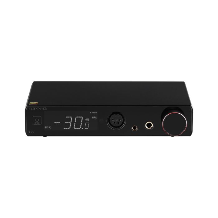 Topping L70 Headphone Amplifier - Black main product photo