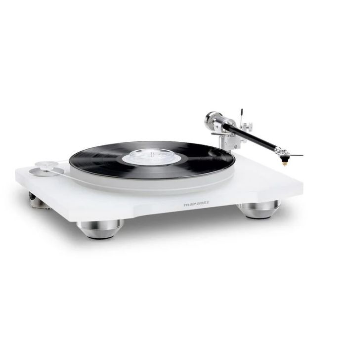 Marantz TT-15S1 Belt Driven Turntable - White main product photo