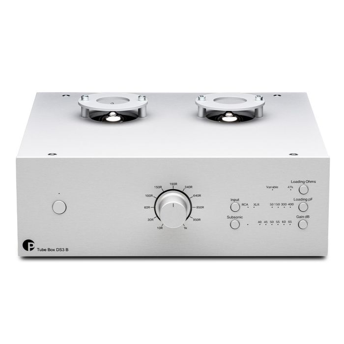Pro-Ject Tube Box DS3 B Phono Preamplifier - Silver main product photo