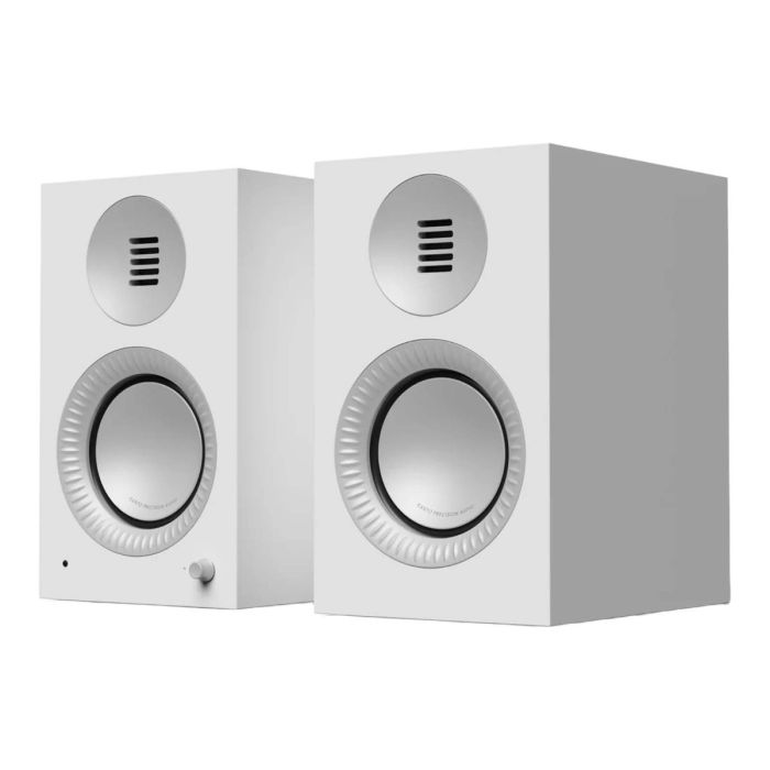 Kanto Tuk (2nd Gen) Powered Bookshelf Speakers - White main product photo