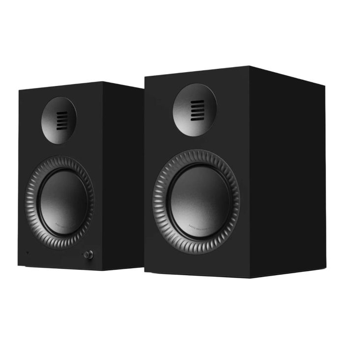 Kanto Tuk Grand (2nd Gen) Powered Bookshelf Speakers - Black main product photo