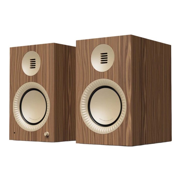 Kanto Tuk Grand (2nd Gen) Powered Bookshelf Speakers - Walnut main product photo