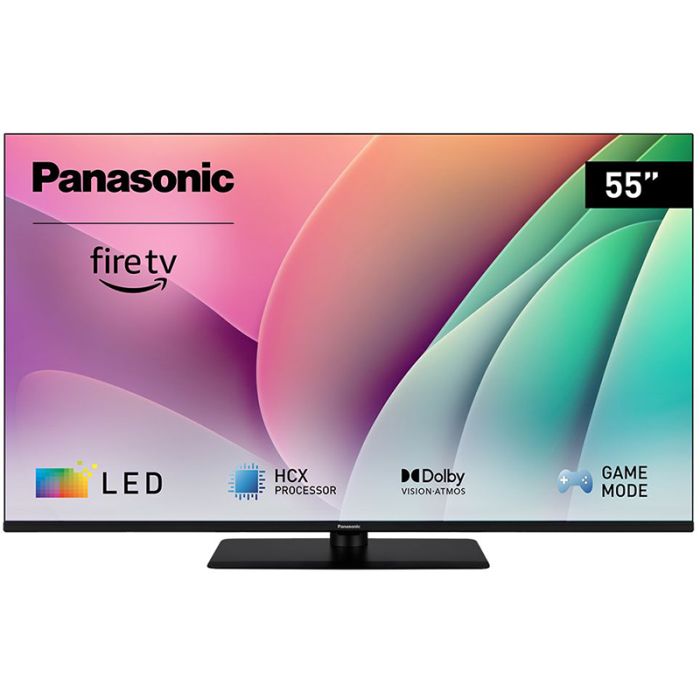 Panasonic TV-55W80AEY 55" 4K LED Smart TV with Fire OS (2024) main product photo