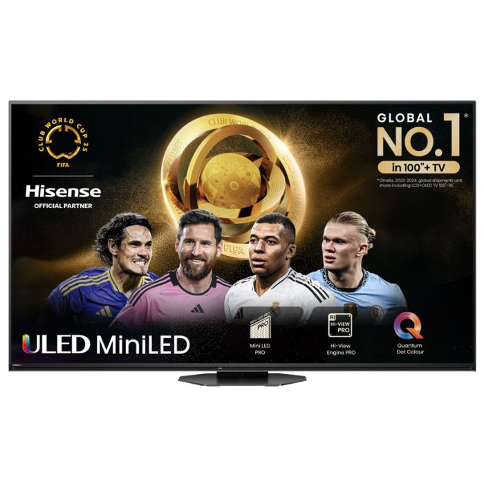 Ex Display - Hisense 65U8NQTUK 65" 4K Mini LED Smart TV (2024) main product photo