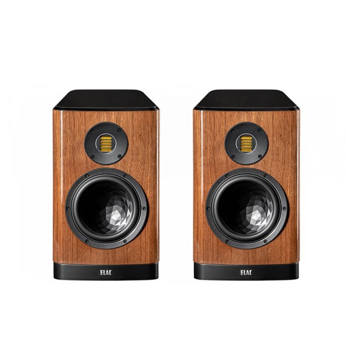 Elac Vela 2.0 BS404.2 Bookshelf Speakers - Walnut main product photo