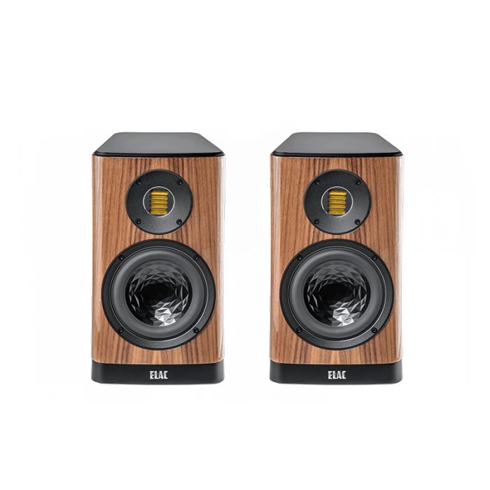 Elac Vela 2.0 BS403.2 Bookshelf Speakers - Walnut main product photo