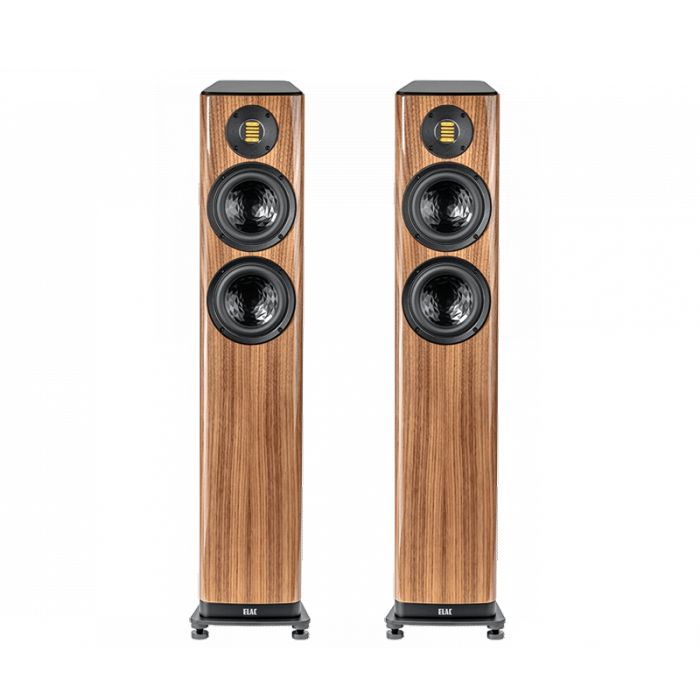 Elac Vela 2.0 FS407.2 Floorstanding Speakers - Walnut main product photo