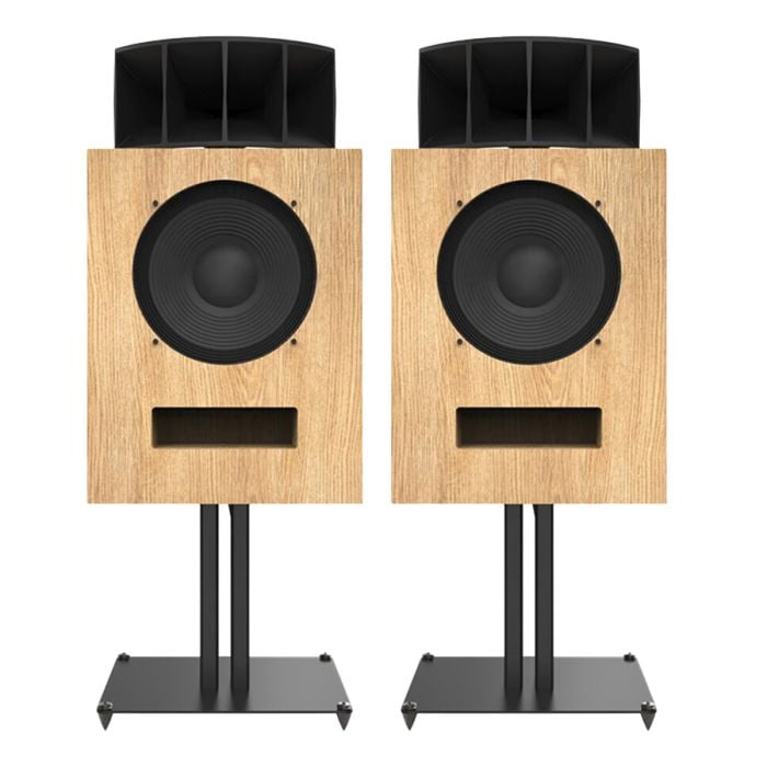 Klipsch + Ojas kO-R1 2-Way Multicell Loudspeakers with KS-12 Stands - Ropey Figuera main product photo