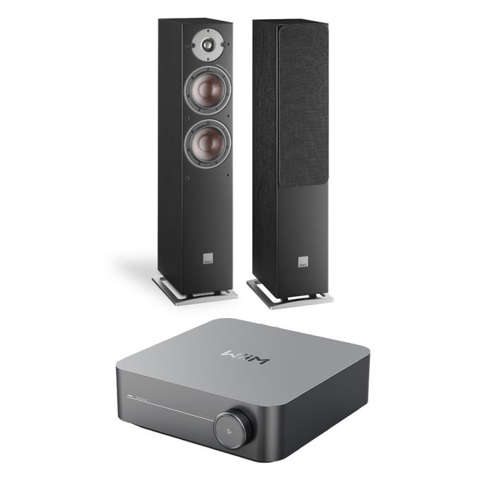 WiiM Stereo Amplifier with Dali Oberon 5 Floorstanding Speakers main product photo