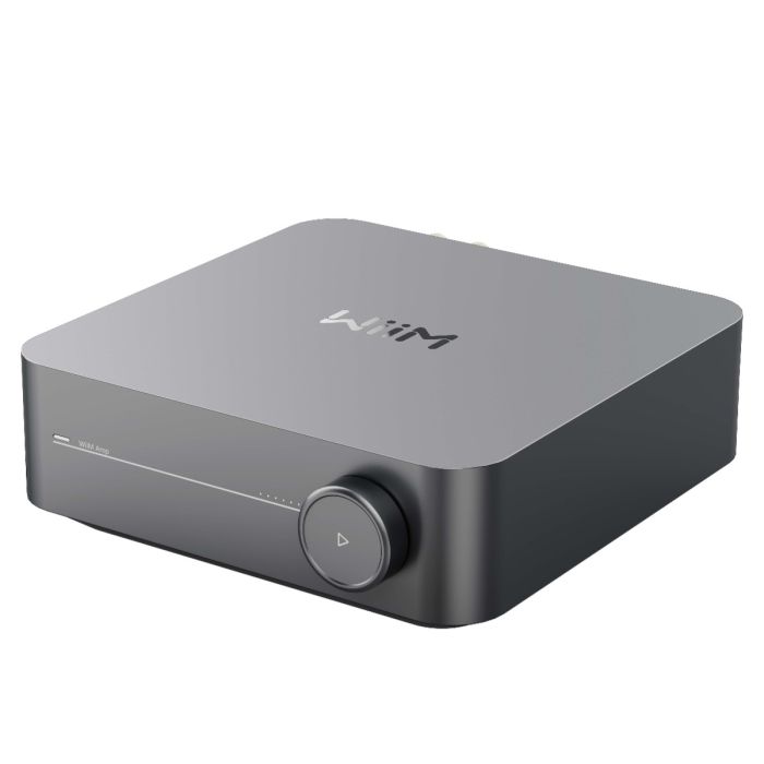 WiiM Amp Integrated Streaming Amplifier - Space Grey main product photo