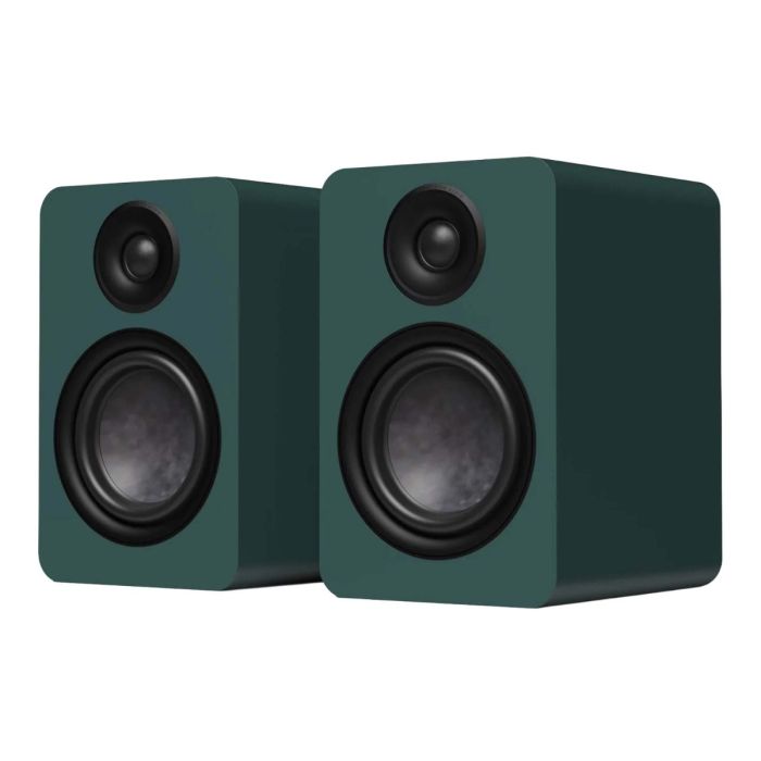 Kanto Yu6 (2nd Gen) Passive Bookshelf Speakers - Forest Green main product photo