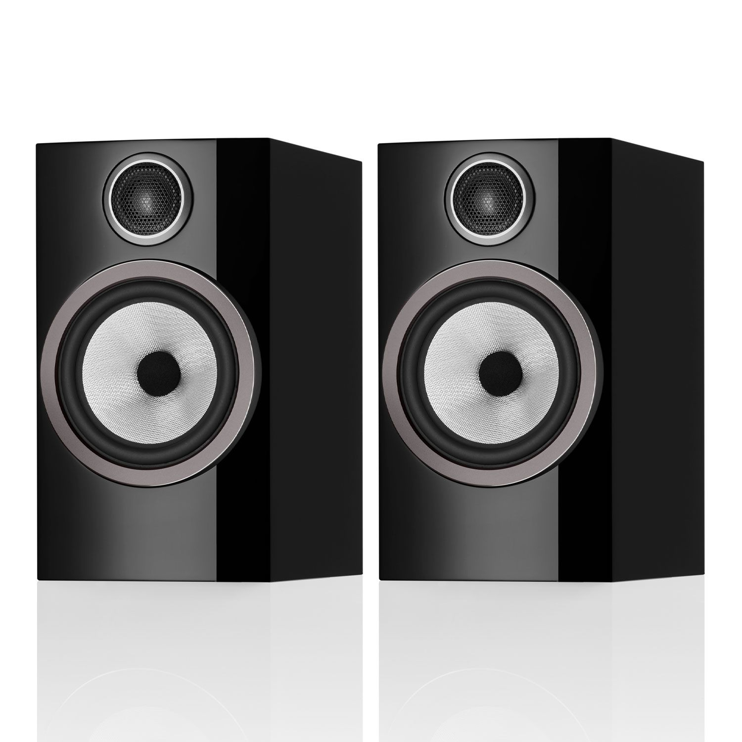 Bowers & Wilkins 706 S3 Bookshelf Speakers - Black Gloss