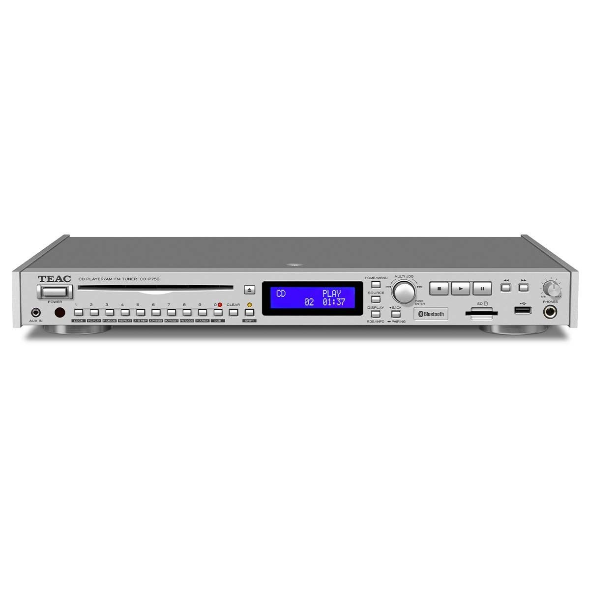 TEAC CD-P750DAB CD Player/DAB+/FM - Silver