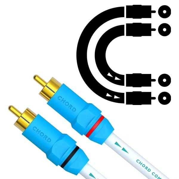 Chord C-line Analogue 2 RCA to 2 RCA Cable