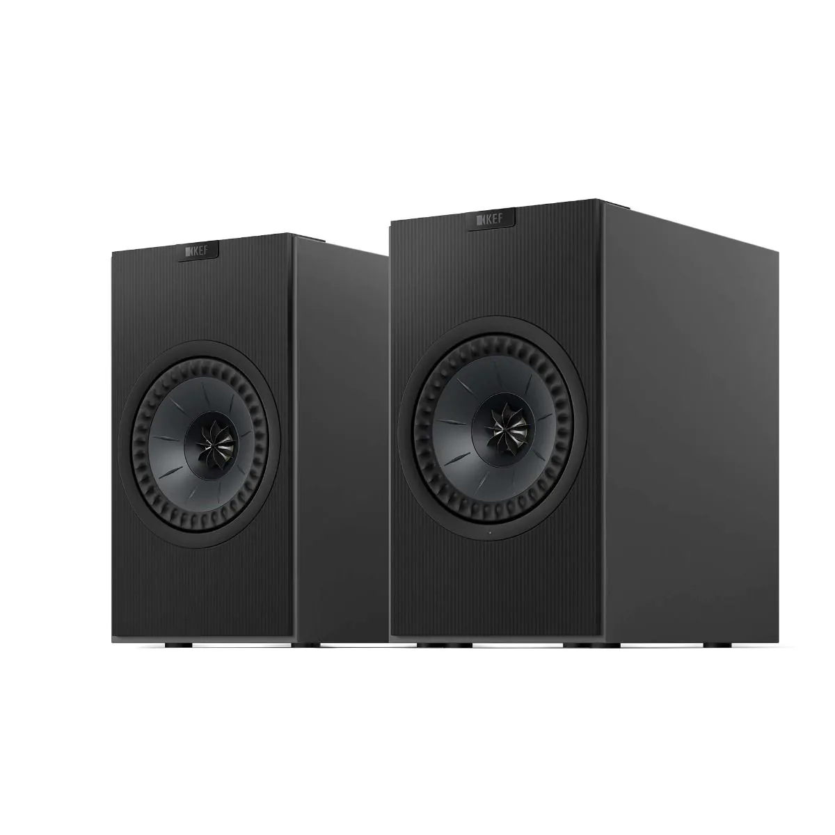 KEF Coda W Wireless Bookshelf Speaker System - Dark Titanium