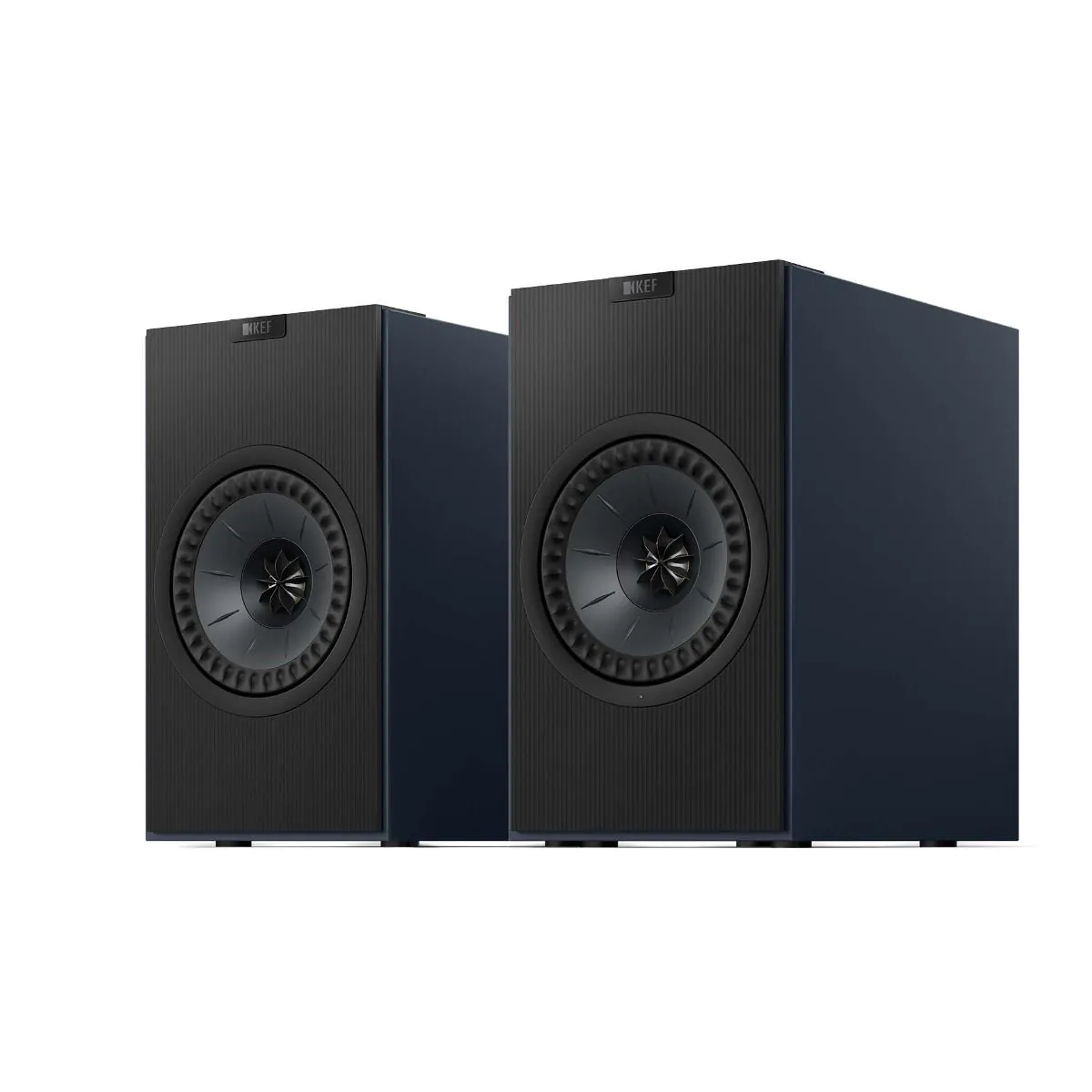 KEF Coda W Wireless Bookshelf Speaker System - Midnight Blue