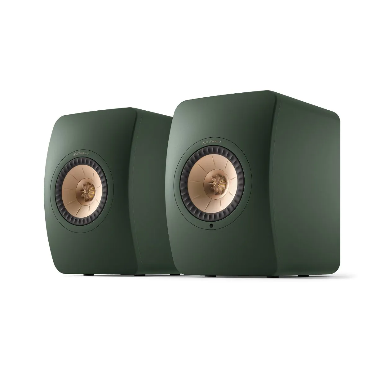 Беспроводная Акустическая Система KEF LS50 Wireless II Для Книжных Полок - Зеленый Мох
