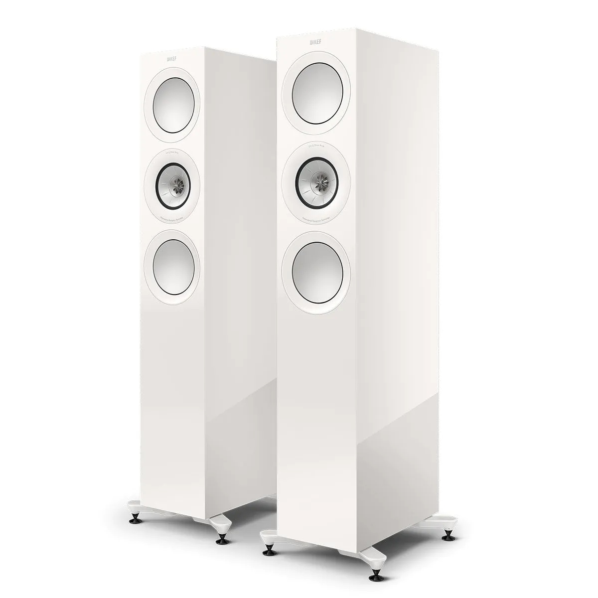 Напольные колонки KEF R7 Meta - Белый Глянец