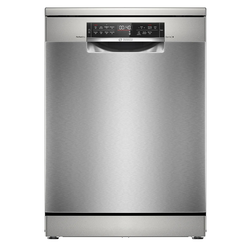 Bosch Sms6tci01g Series Freestanding Dishwasher - Brushed Steel (Anti-Fingerprint) Size 6