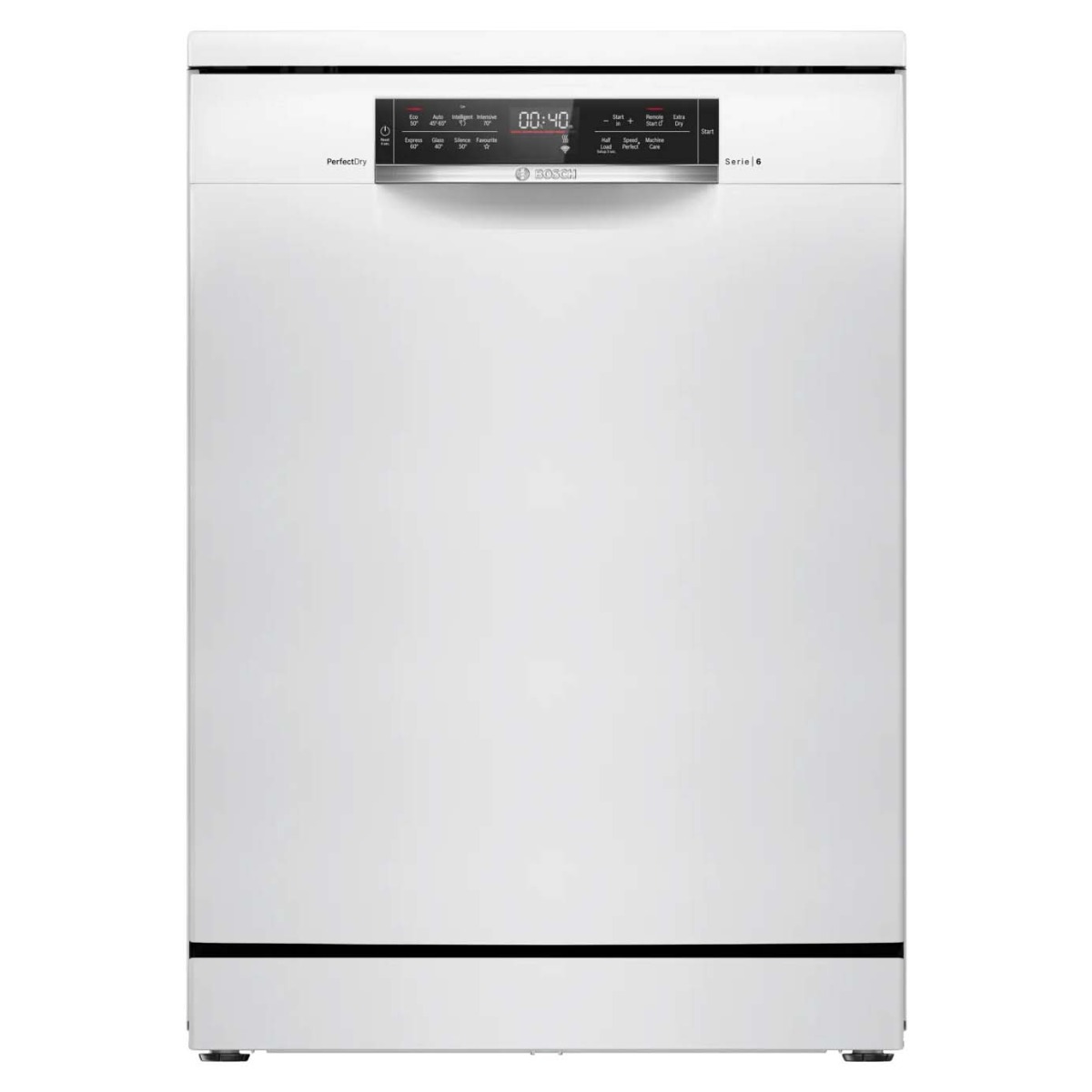 Bosch White Sms6tcw01g Series Freestanding Dishwasher - Size 6