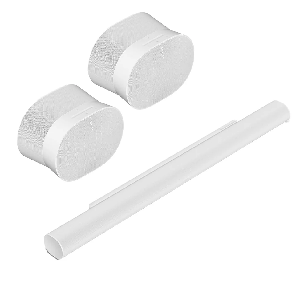 Sonos Arc Ultra with 2x Sonos Era 300 - White