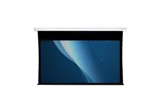 Nearly New - Sapphire 92" SETC200WSF-ATR Ceiling Trap Door Tab Tensioned Projector Screen