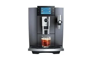 Jura 15718 E10 Bean to Cup Coffee Machine - Onyx Grey